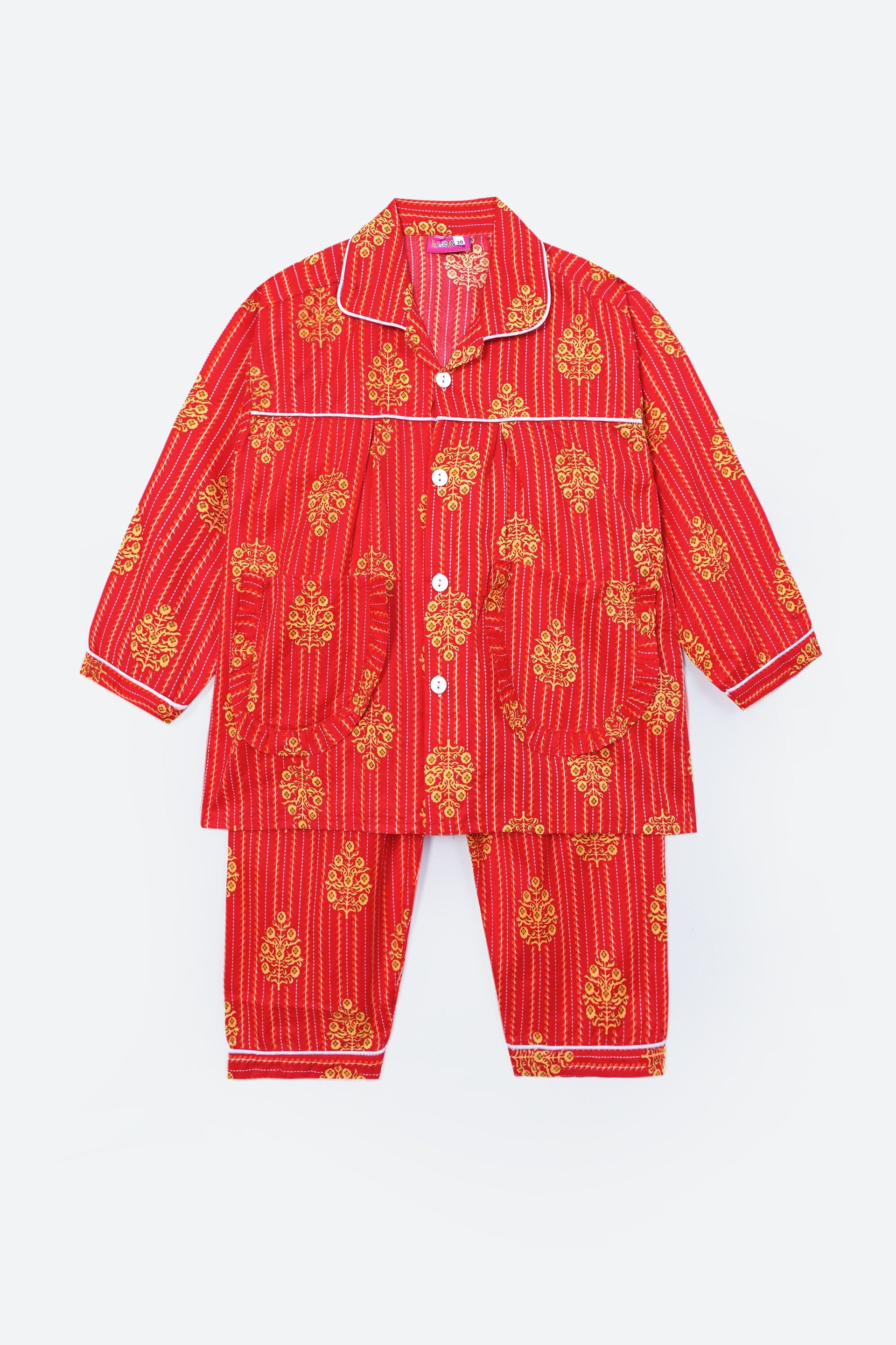 GIRLS COMFORTABLE COTTON NIGTH SUIT