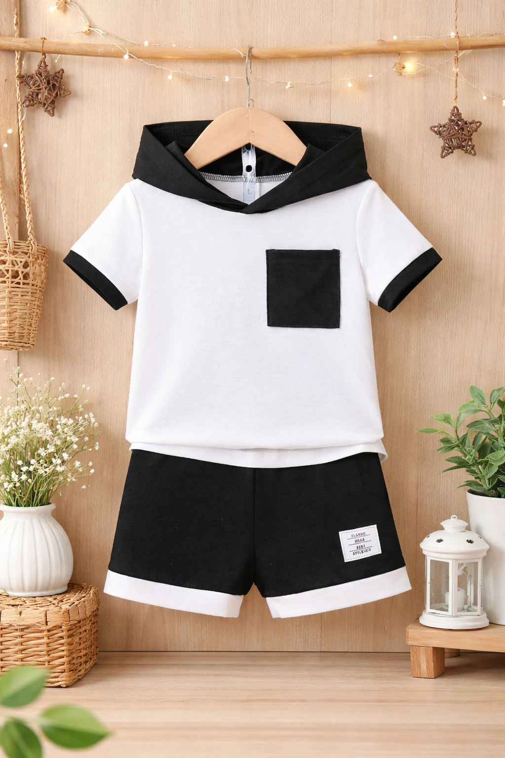 Boys Hooide Style Niker-Suit (1-10)Y)