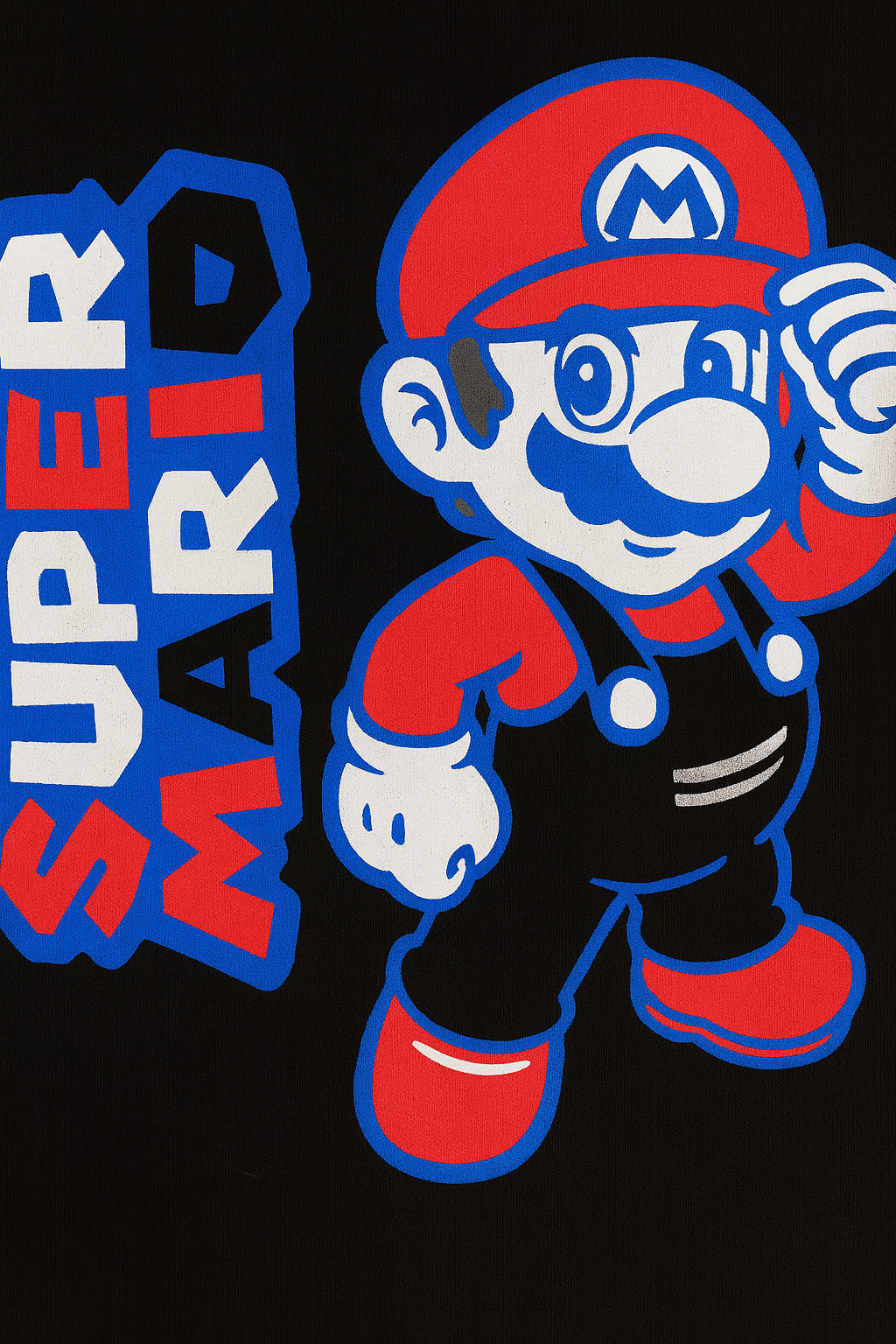 Boys/Girls Mario Printed Fleece Sweatshirt (1-10)Y