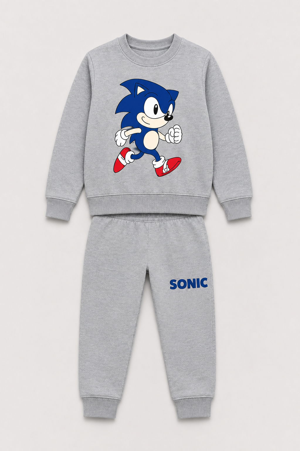 Sonic Graphic Print Sweatshirt With Trouser
