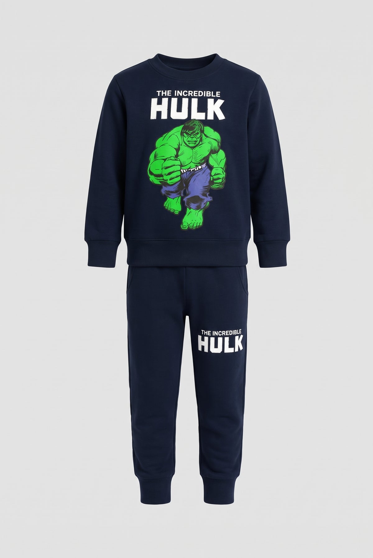Hulk Printed Kids Sweatshirt With Trouser