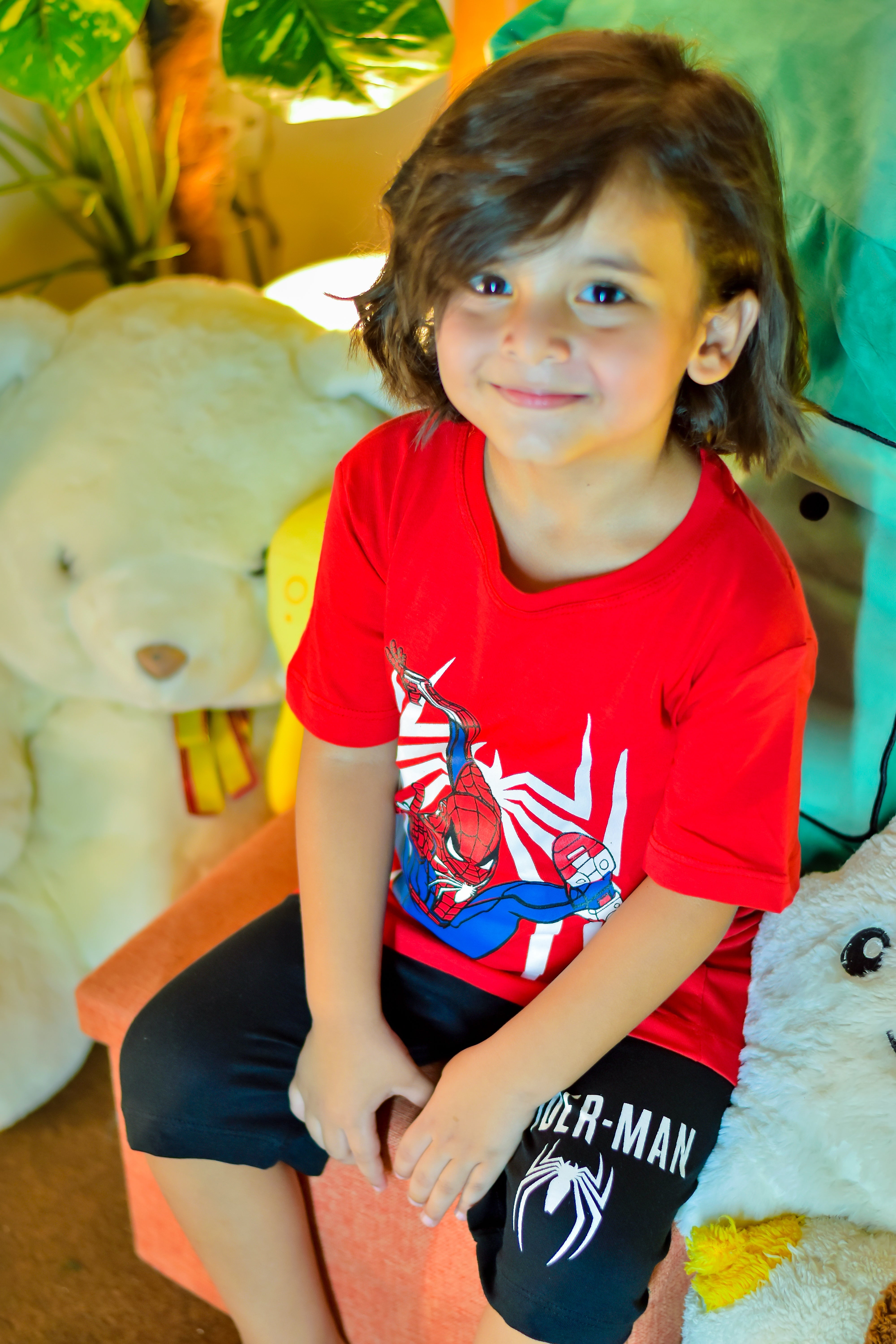 Boys Full Body Spider Man printed suit (1-10)Years