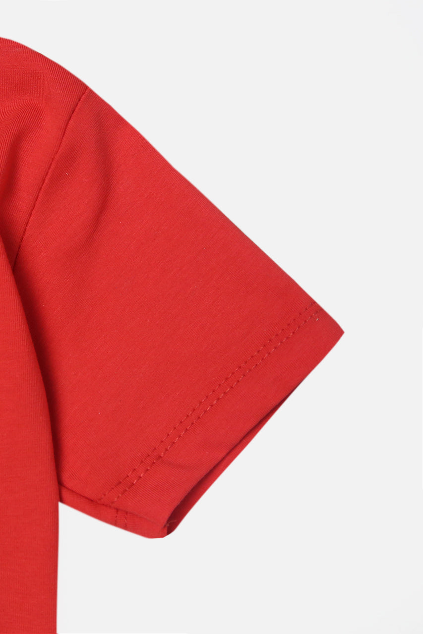 BOYS SOFT COTTON PRINTED JERSEY HOODIE SHIRT