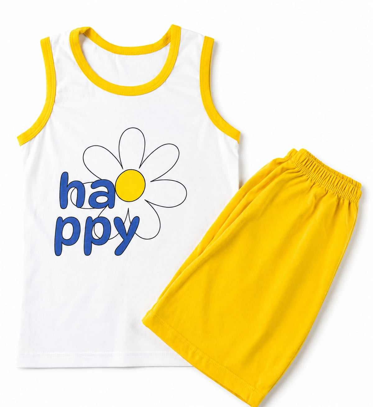 Happy Daisy Sleeveless Kids Summer Set