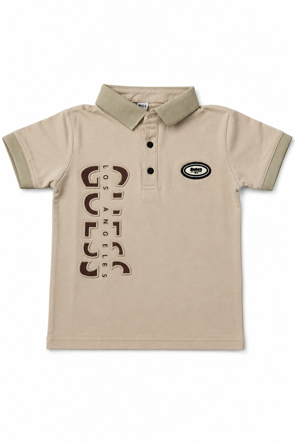 Boys Casual Polo Collar Half Sleeve T-Shirt