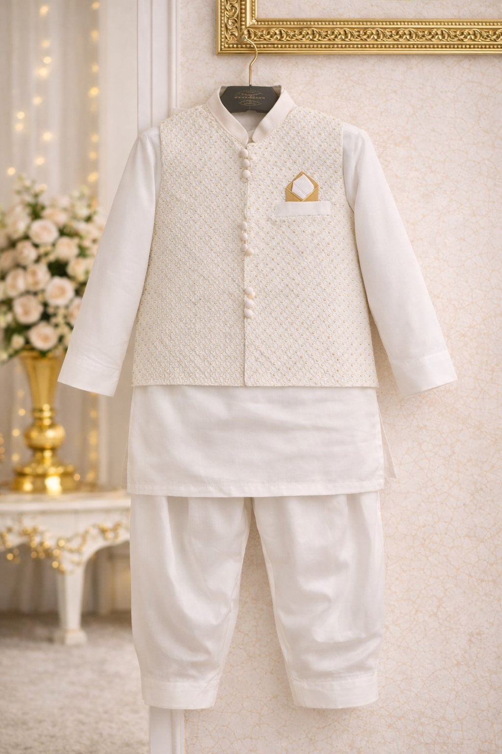 3-Piece Traditional Party Wear Suit