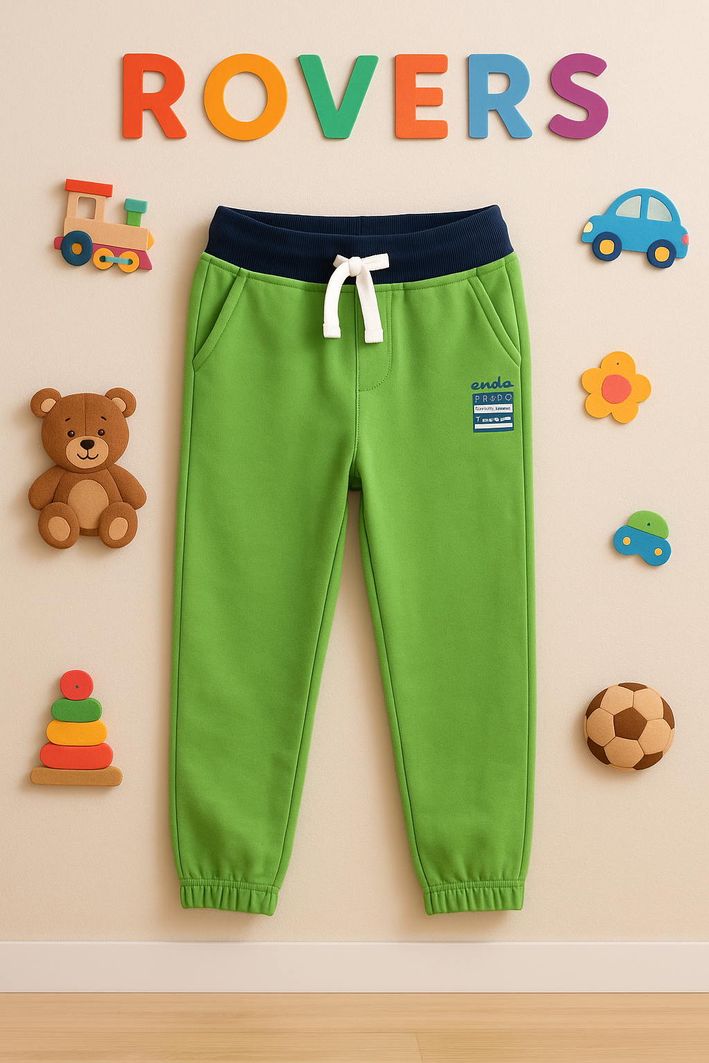 Boys/Girls Premium Quality Terry Trouser (4-14)Y green