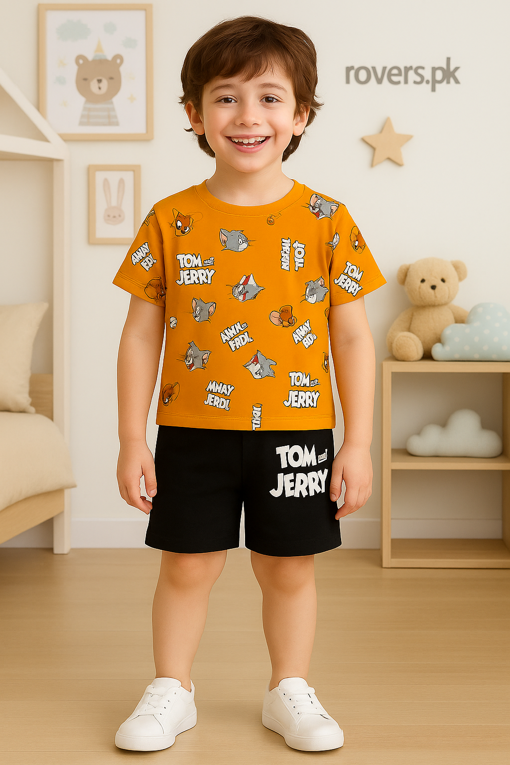 Boys Tom&Jerry Full body Printed Niker-Suit (1-10)Y
