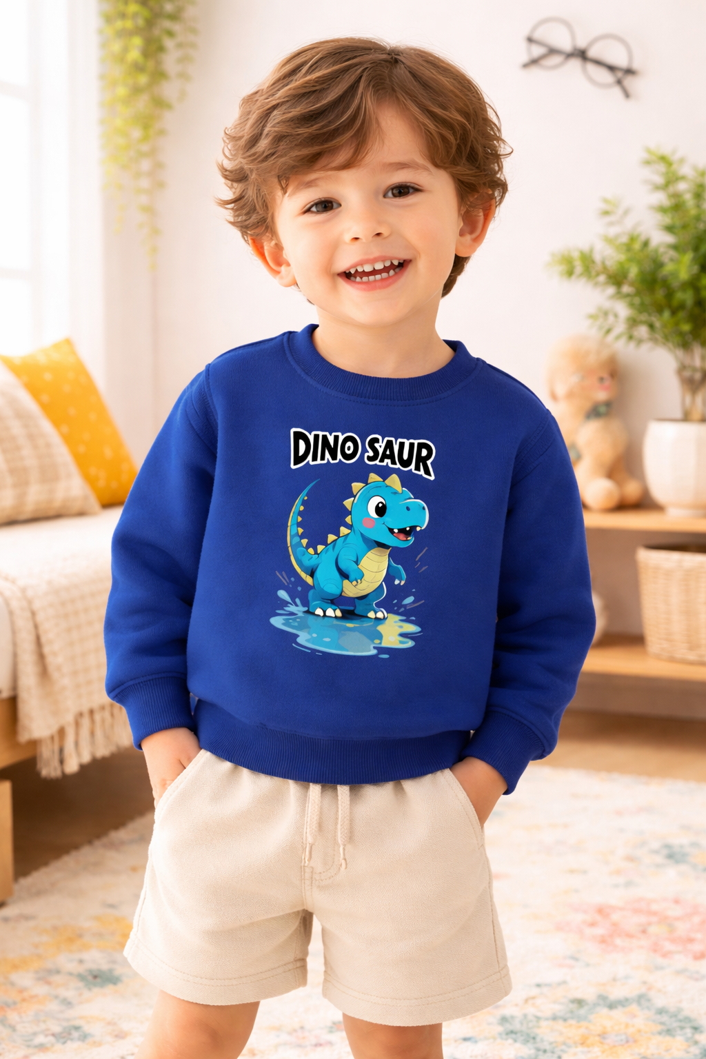 Boys/Girls Premium Fleece printed Sweat Shirt (5-14)