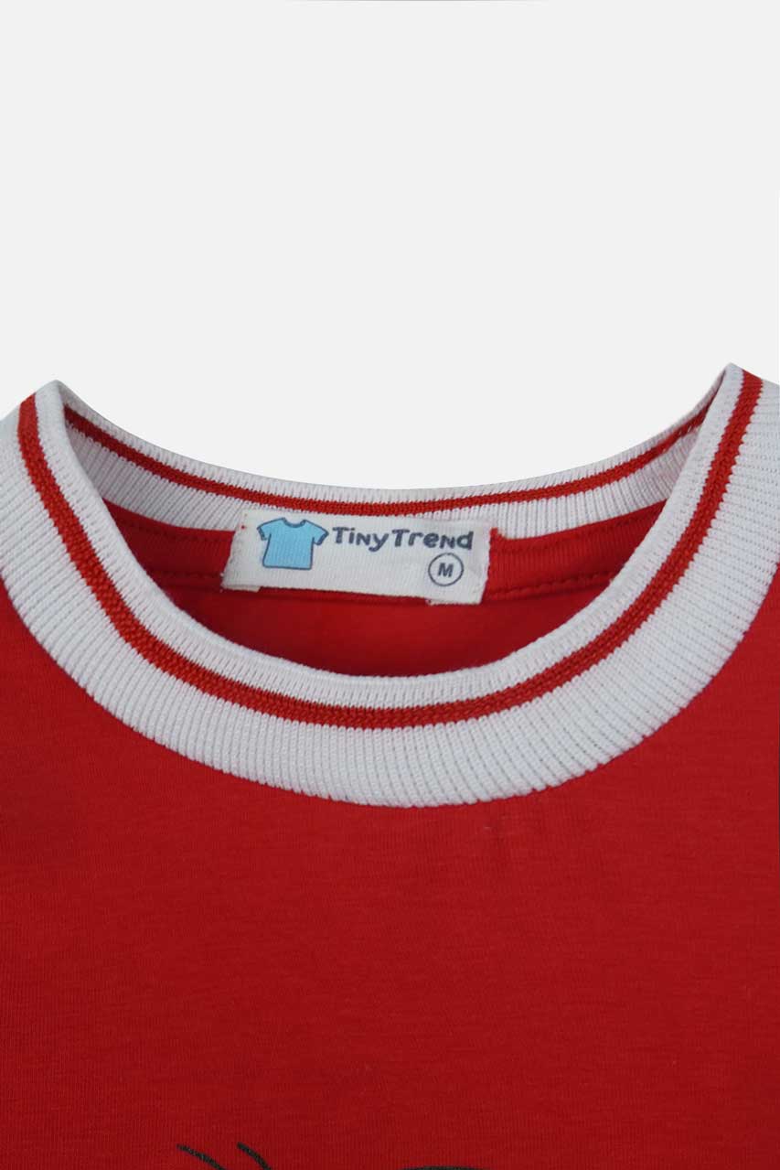 3 PIECE SOFT COTTON PRINTED BABY SUIT