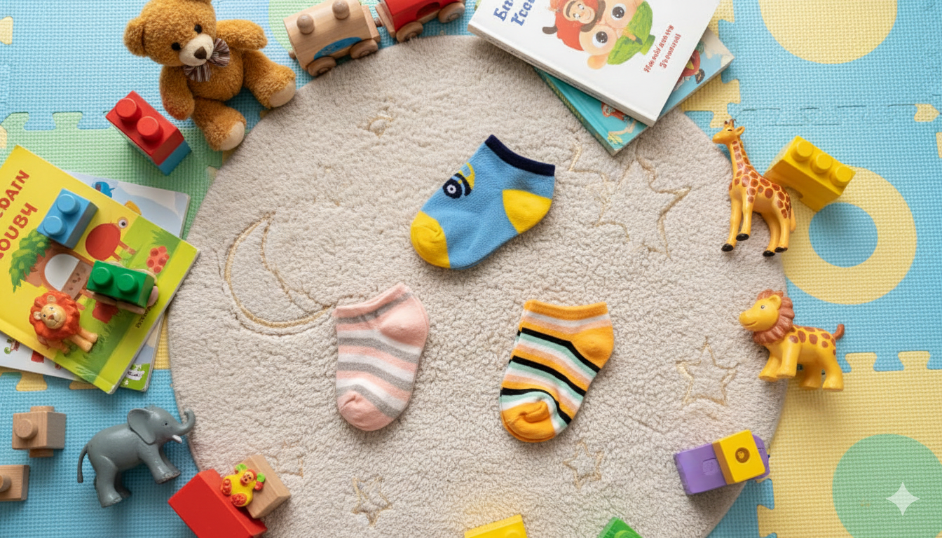 Premium Quality "Pack Of 3" Socks For kids