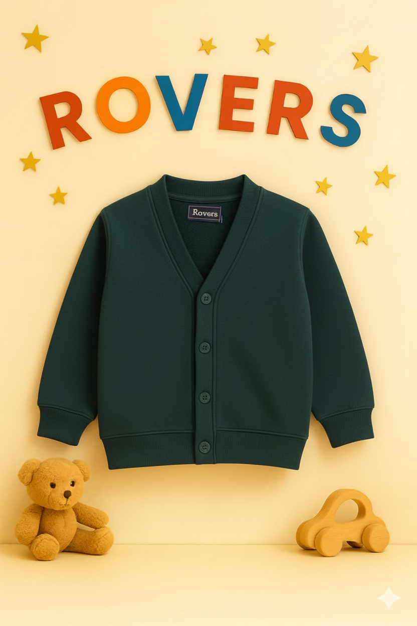 Boys/Girls Premium Fleece Cardigun Shirt (3-14)Y