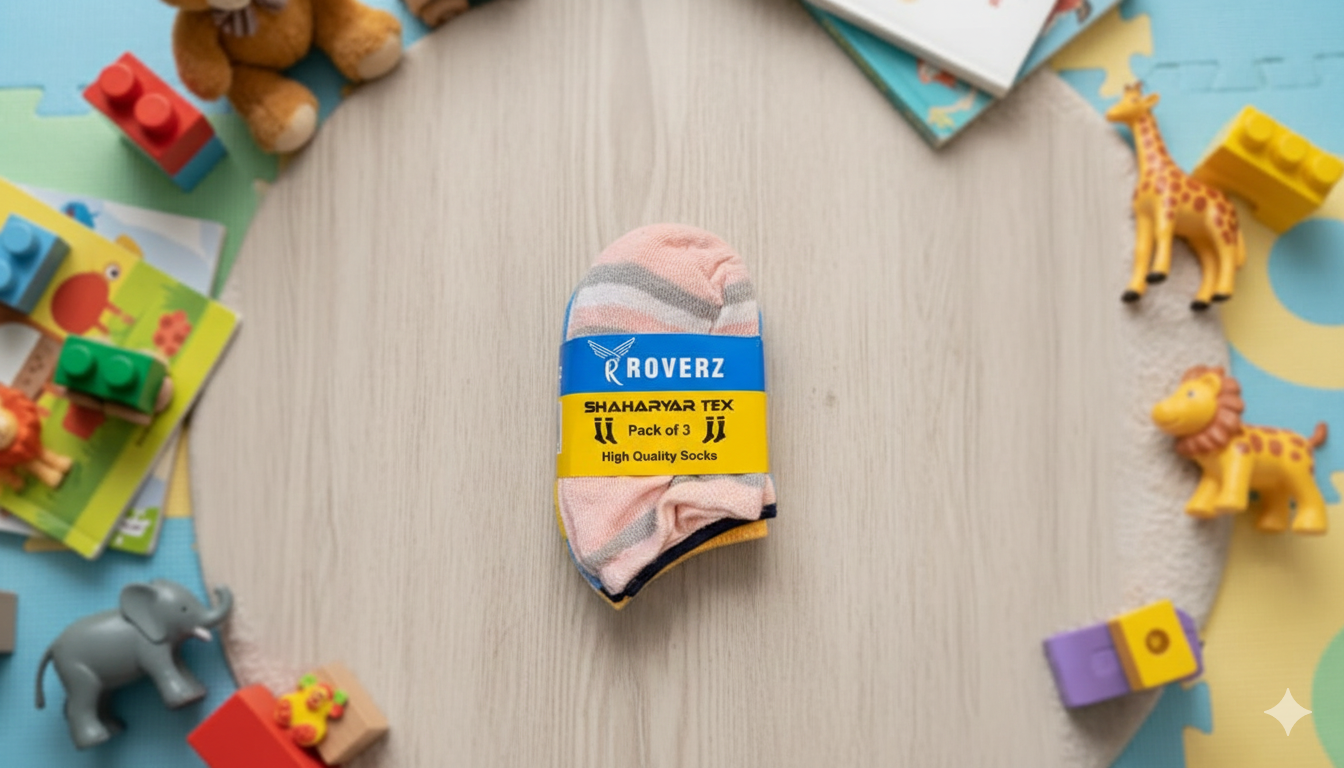 Premium Quality "Pack Of 3" Socks For kids