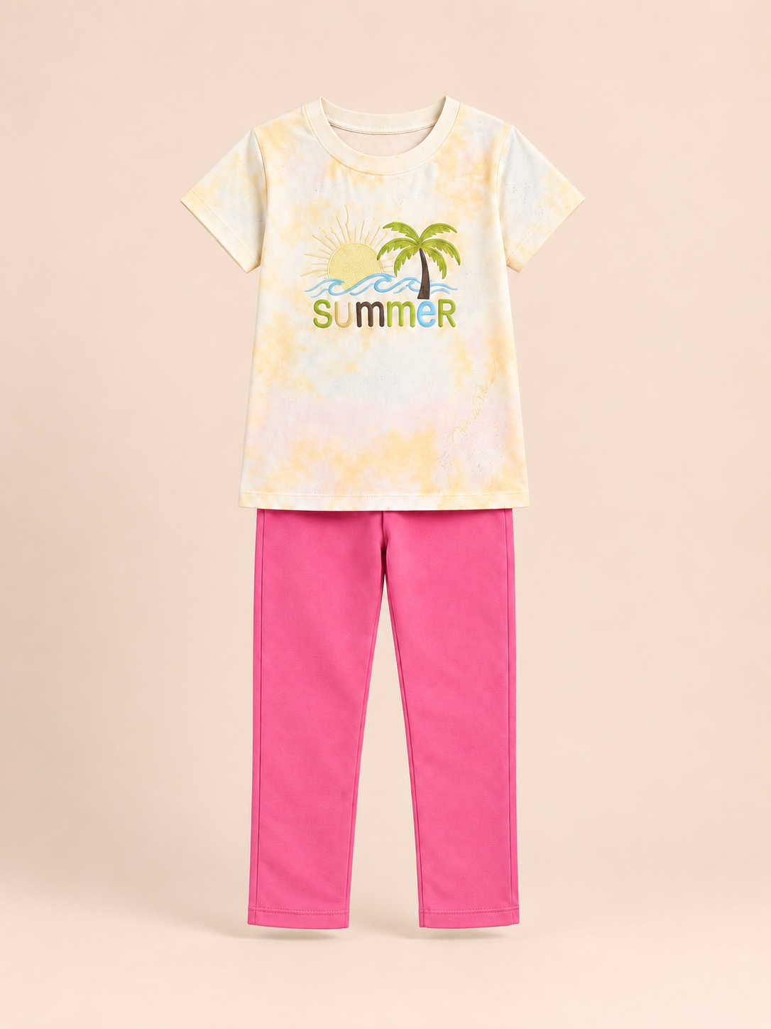 Summer Vibes Tie-Dye T-Shirt