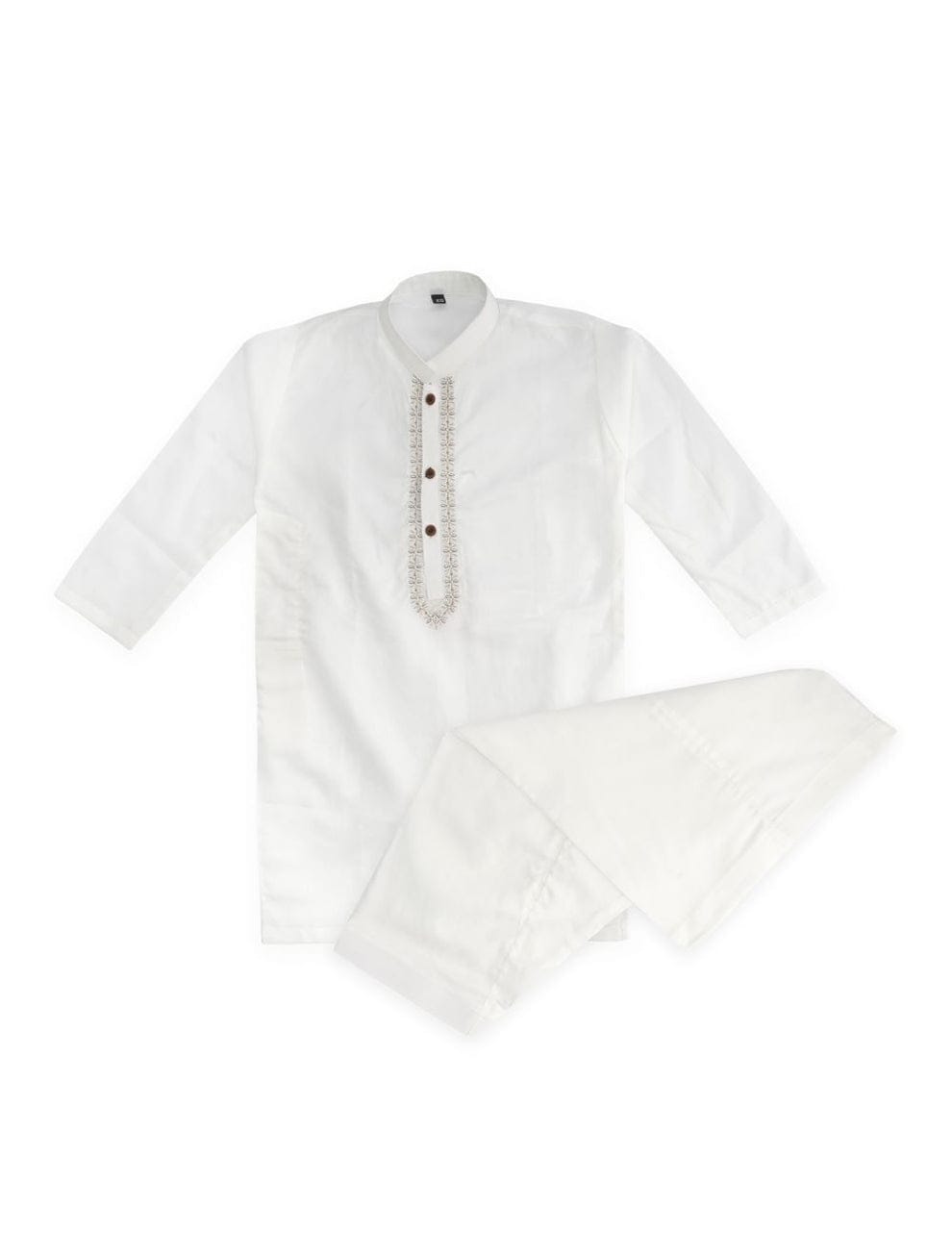 2-piece Cotton Embroided Kurta Shalwar