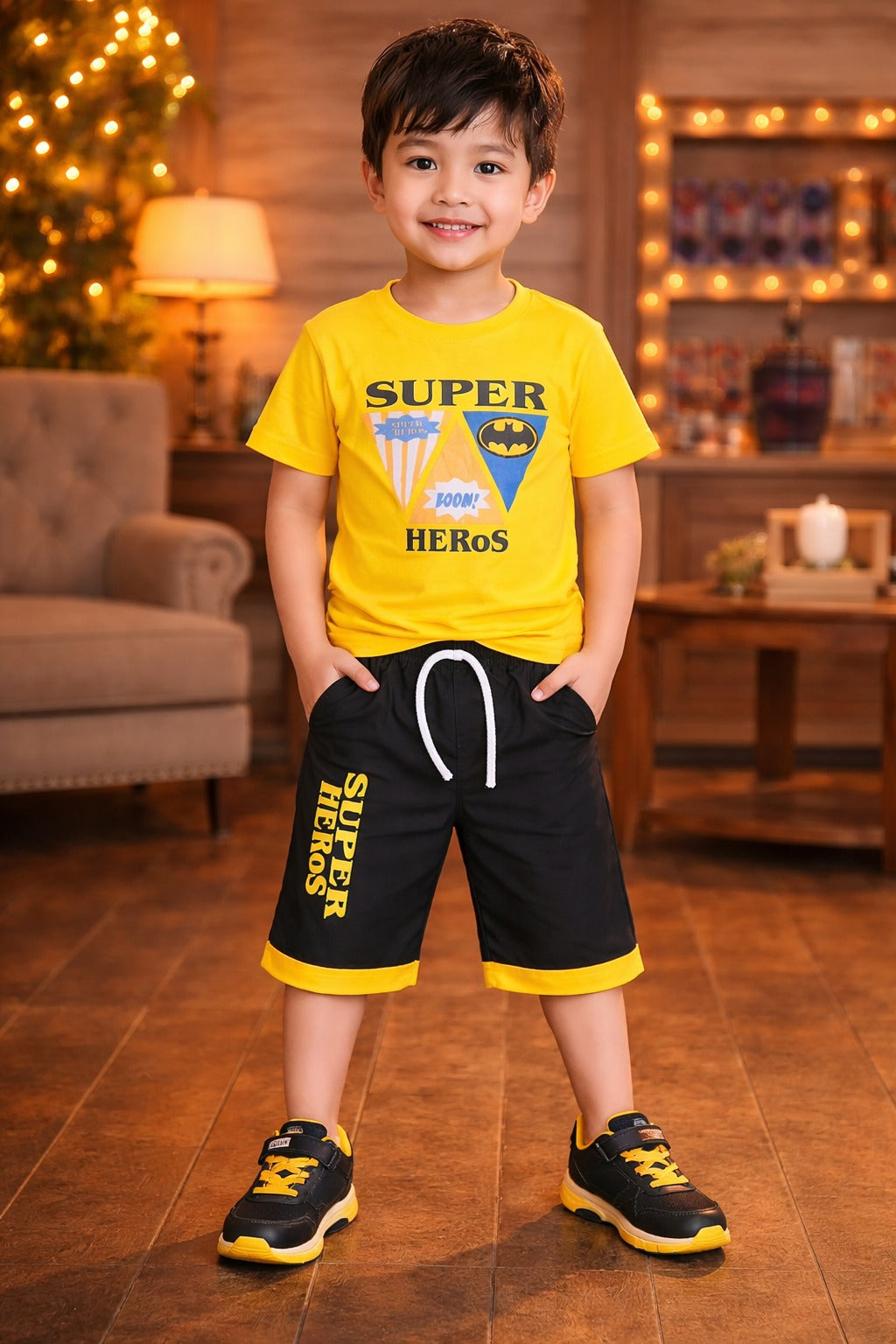 Boys Super Heroes printed Niker-suit (1-10)Years